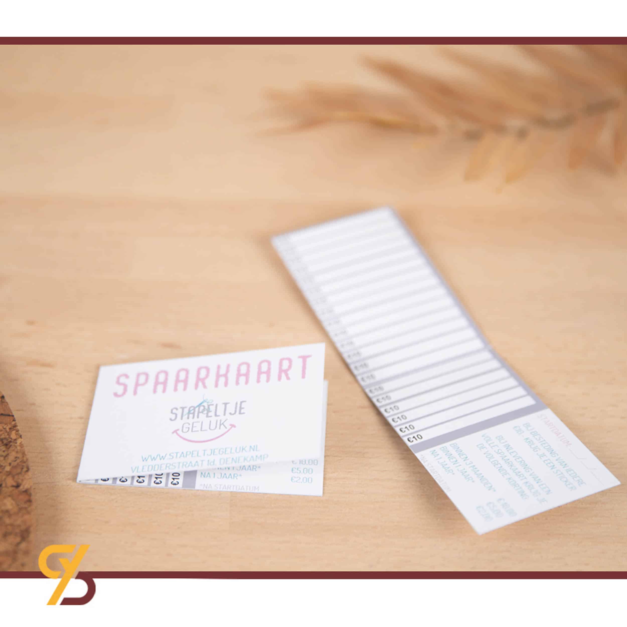 Uniek ontwerp vouwbare visitekaartjes