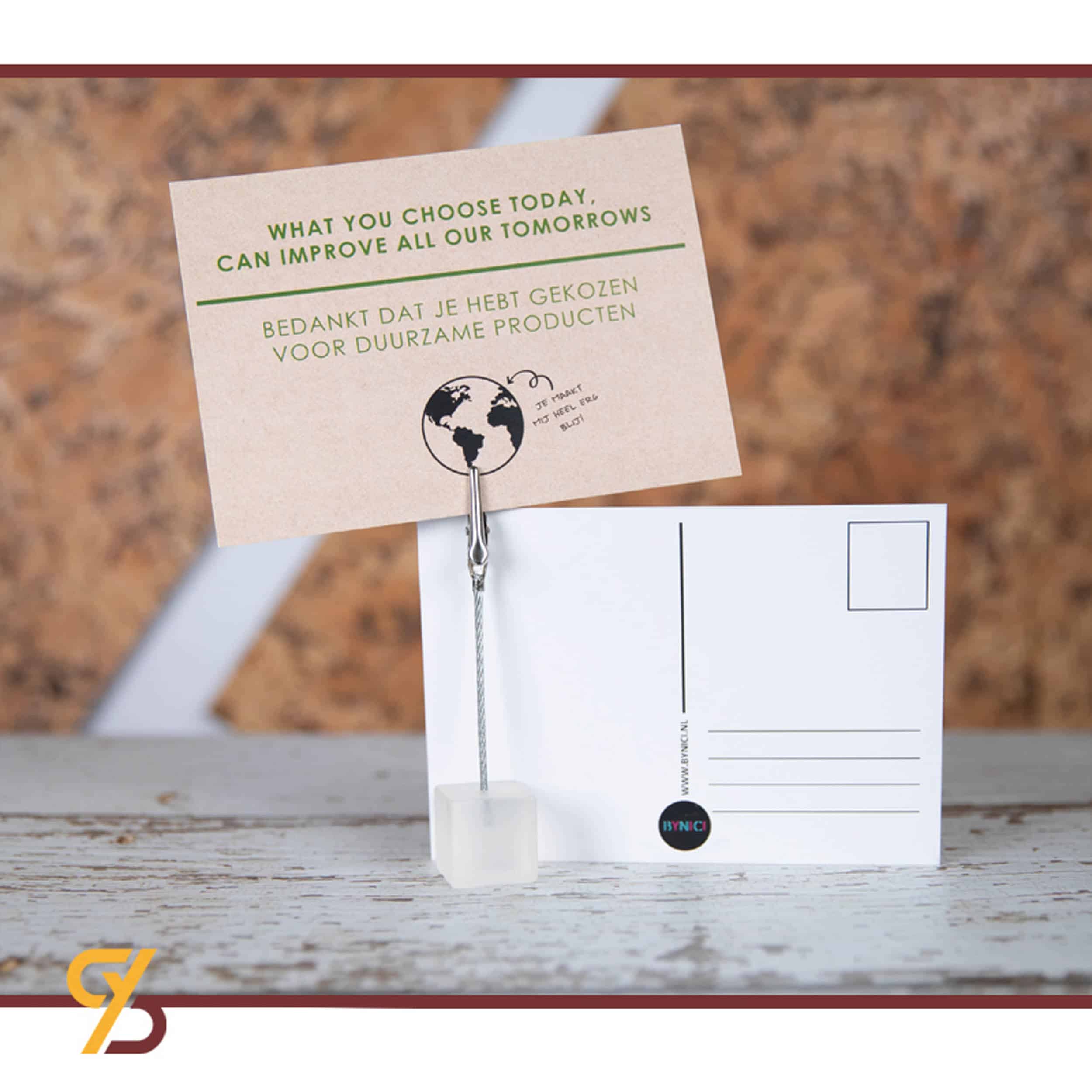 Hoge kwaliteit gepersonaliseerde ansichtkaarten