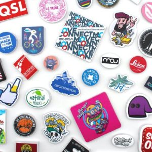Exclusief voor jou, stickers op rol